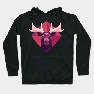 Moose, Forest Animal Hoodie